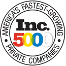 Inc. 500 America's Fastest-Growing Private Companies logo.