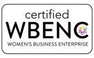 WBENC certified Women's Business Enterprise logo.