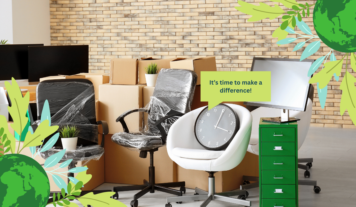 Resource Reuse: Sustainable Office Transition - Don't Discard, Transform!